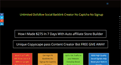 Desktop Screenshot of organicsearchtrafficbot.com